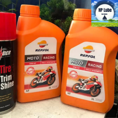 Nhớt Repsol Moto Racing 10w40 vận hành tối ưu cho xe số, mô tô, PKL