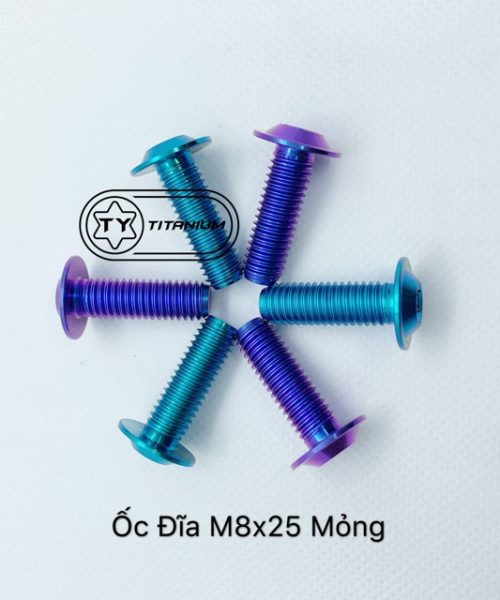 Ốc Đĩa 8li25 Titan GR5