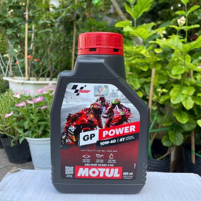 Nhớt Motul GP Power 4T 10W40 1L Dành Cho Xe Số, Xe Tay Côn
